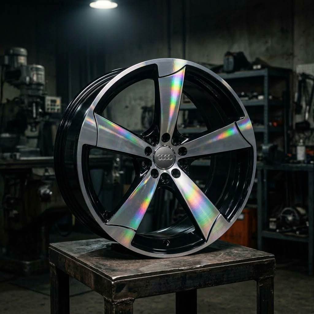 Jantă recondiționată diamond cut cu finisaj oglindă